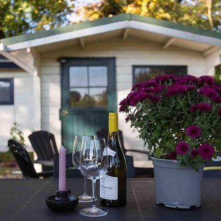 Вилла 6-Persoons Chalet In Voorthuizen Op De Veluwe Экстерьер фото